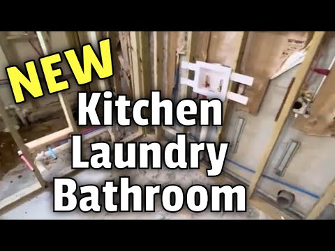 New Laundry, Kitchen &amp; Bathroom Addition - Rough Plumbing Permit - Ultra Plumbing &amp; Drain Cleaning