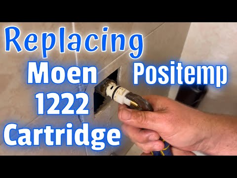 Replacing A Moen 1222 Positemp Cartridge For Tub &amp; Shower - Plumbing Repair - Ultra Plumbing