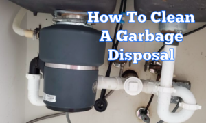 How to clean a garbage disposal