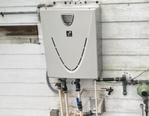 gas tankless water heater installation