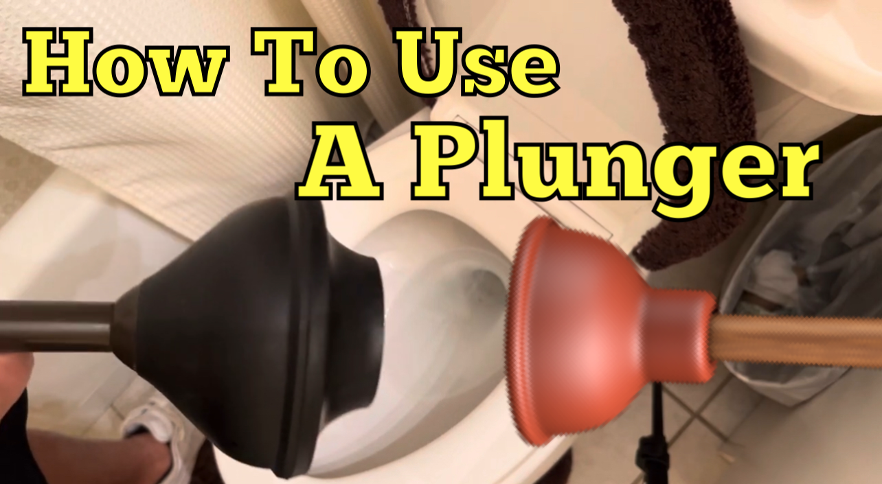 How to use a plunger.