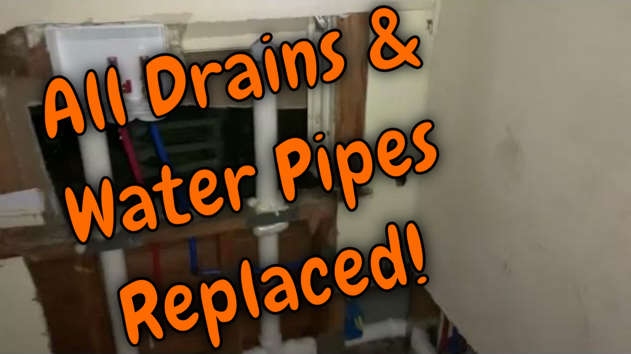 Full Drain System Replacement and whole house water supply repipe.