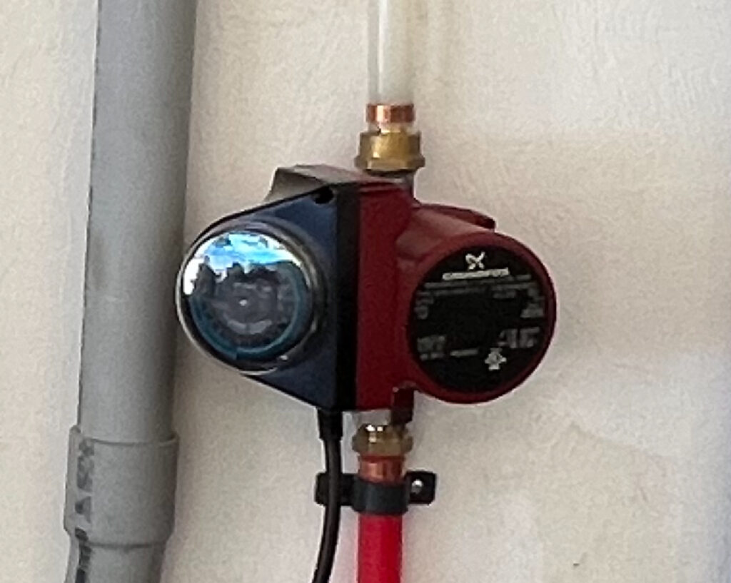 Recirculating Pump for water heater